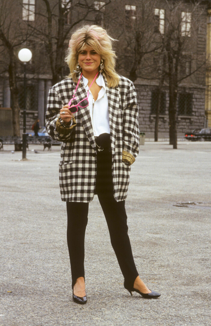 Foto: Roger Tillberg Pernilla Wahlgren 1985