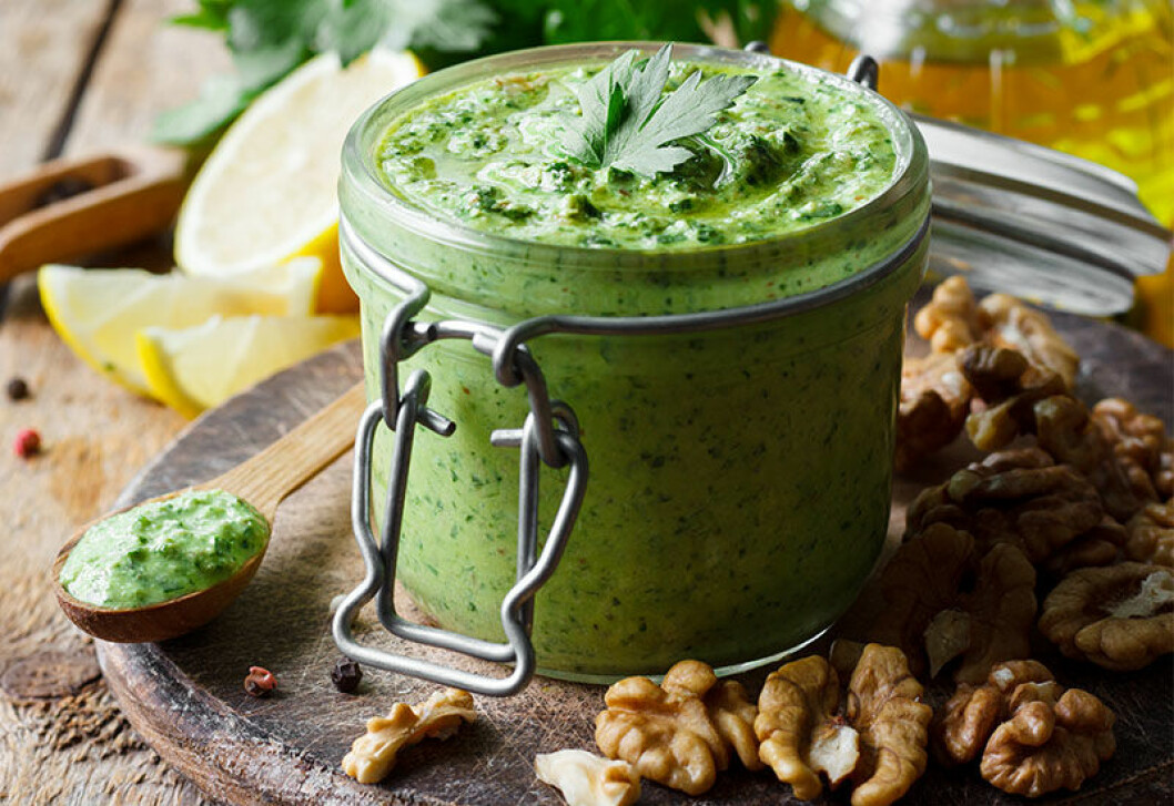 pesto proteinberikar maten