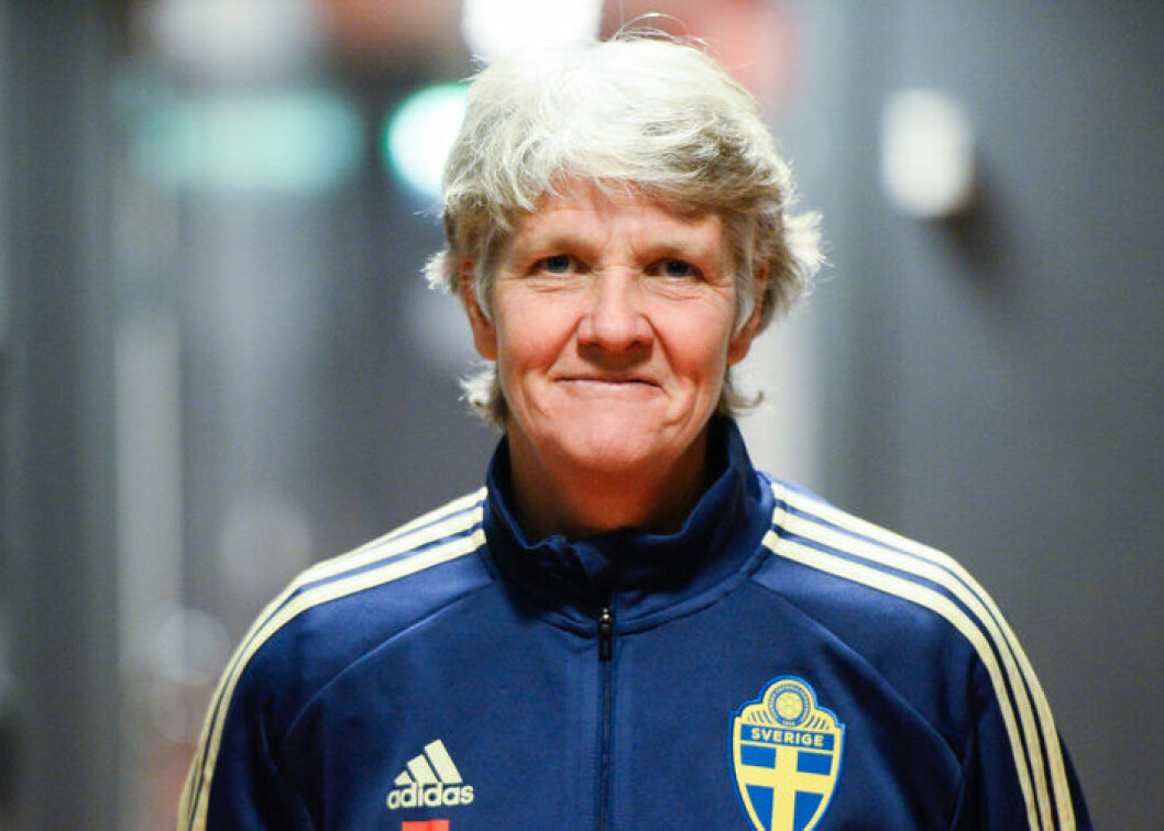 Pia Sundhage. Foto: TT Pia Sundhage. Foto: TT
