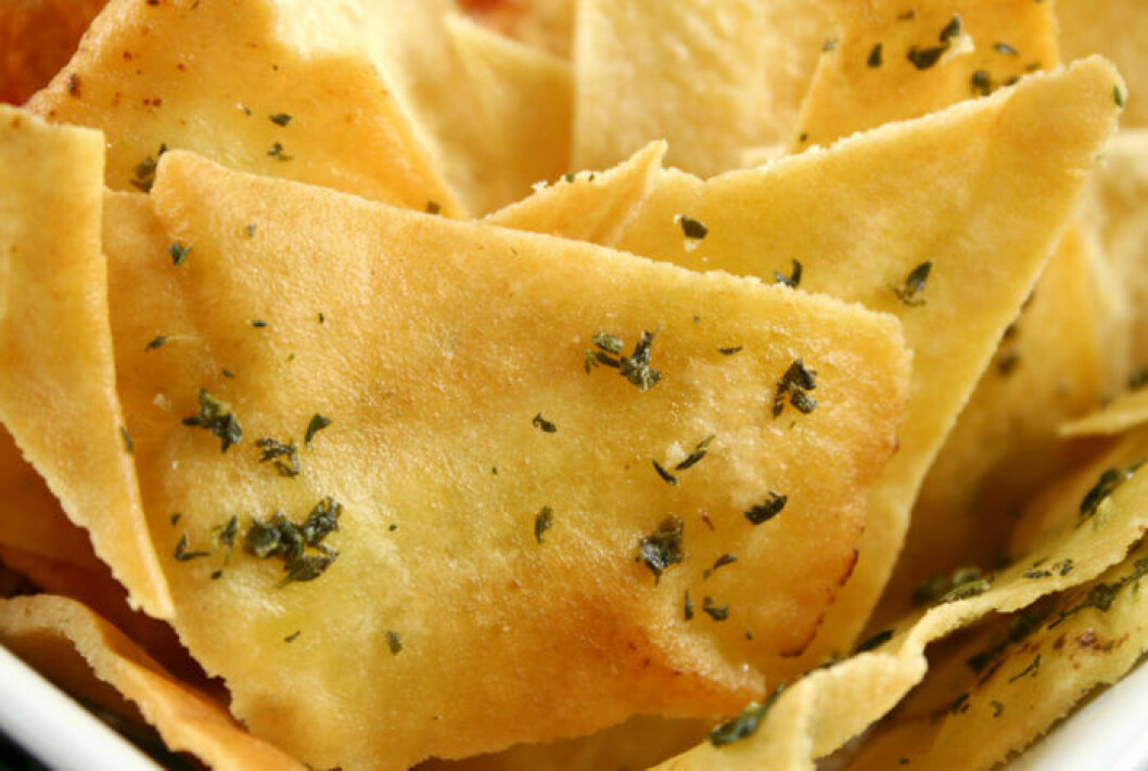 Recept på pitachips med manchego