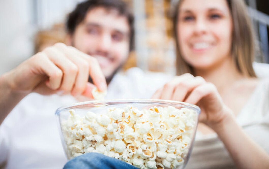 Popcorn är fullproppade med nyttiga fullkorn!