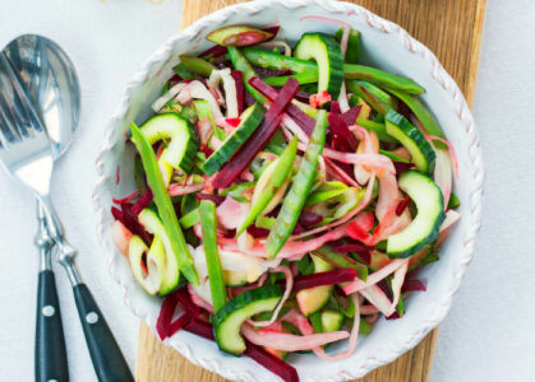 Primörsallad.