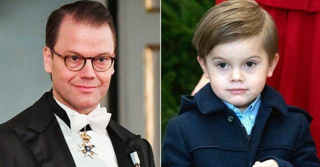 Prins Daniel och prins Oscar är lika som bär. Prins Daniel och prins Oscar är lika som bär.