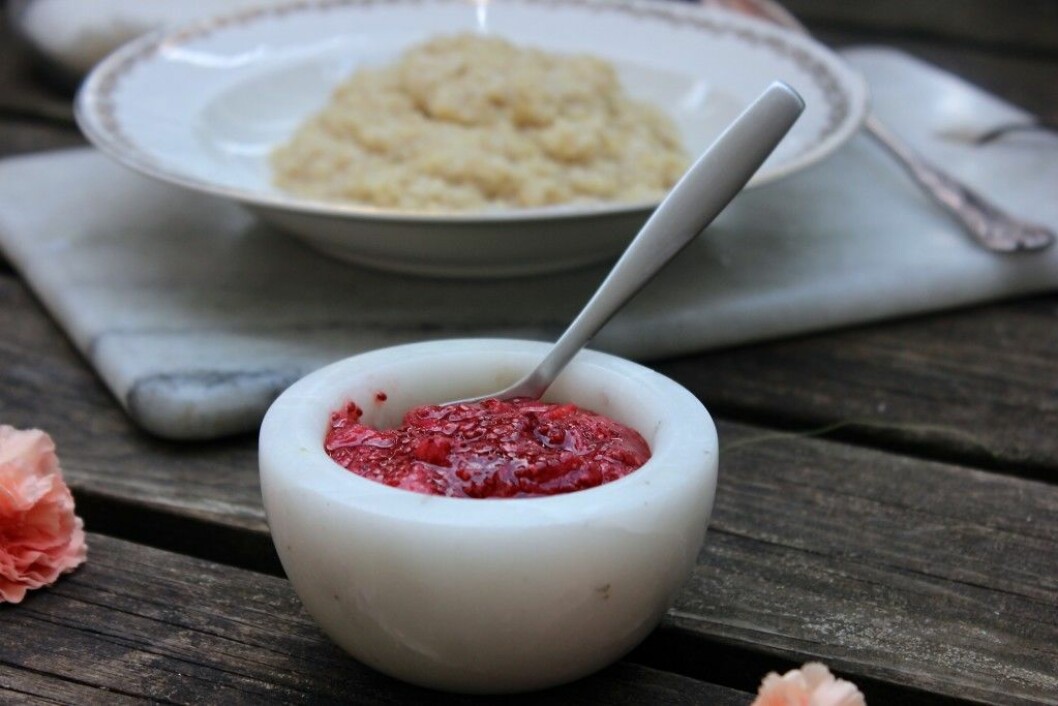 Nyttig frukost: quinoagröt