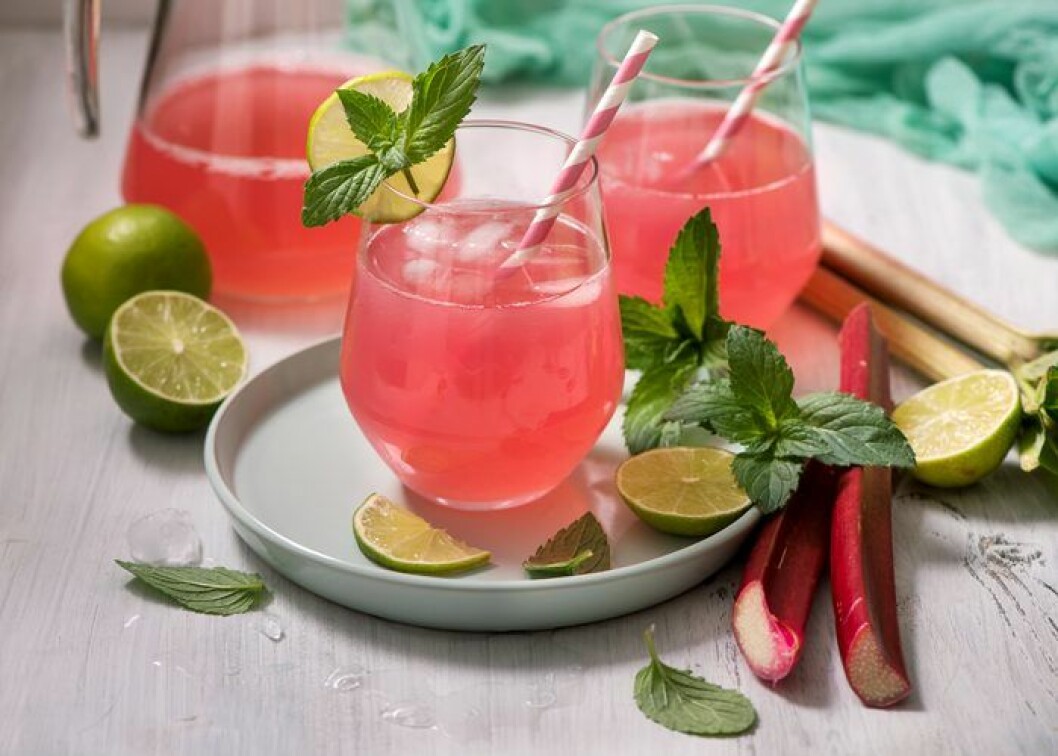 Rabarbersaft