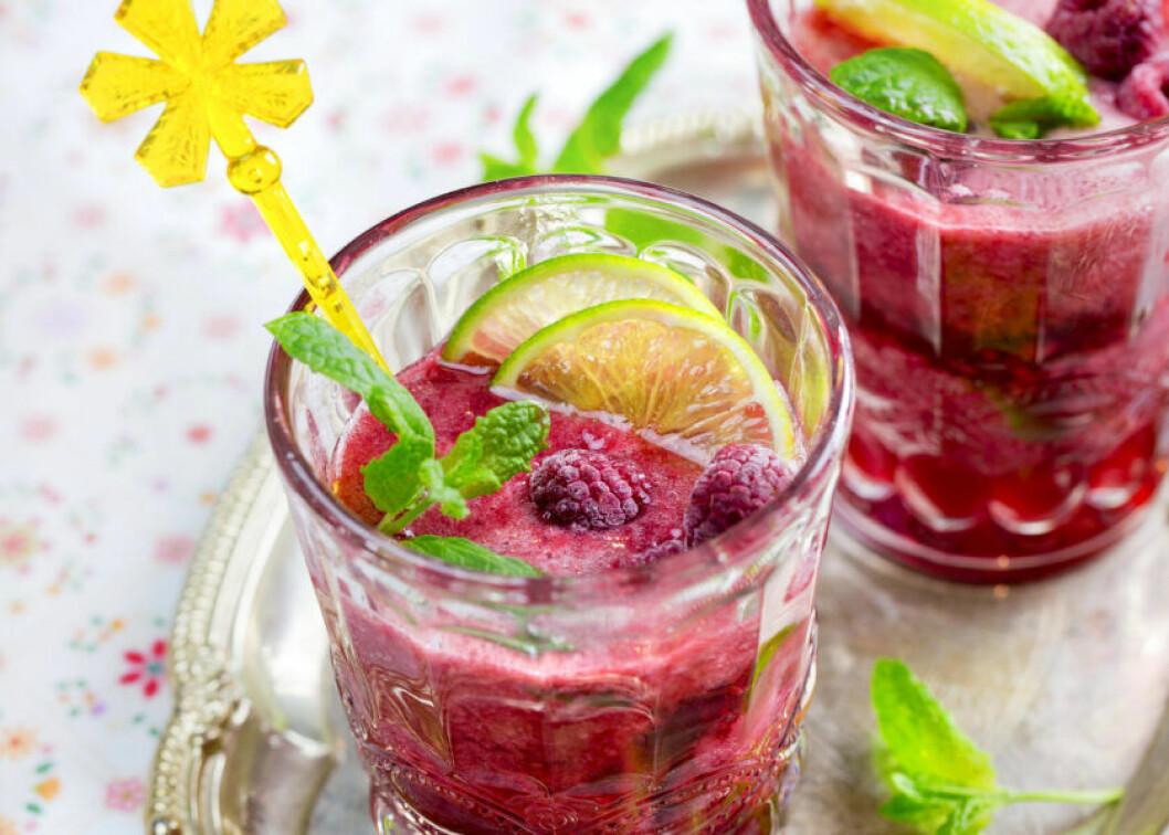 Alkoholfri välkomstdrink till midsommar