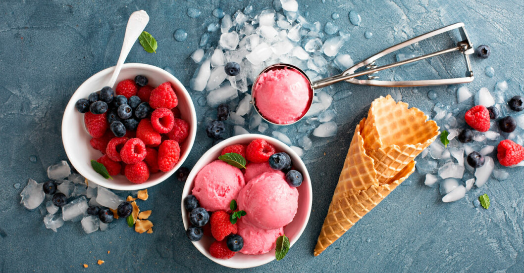 nyttig glass, nicecream