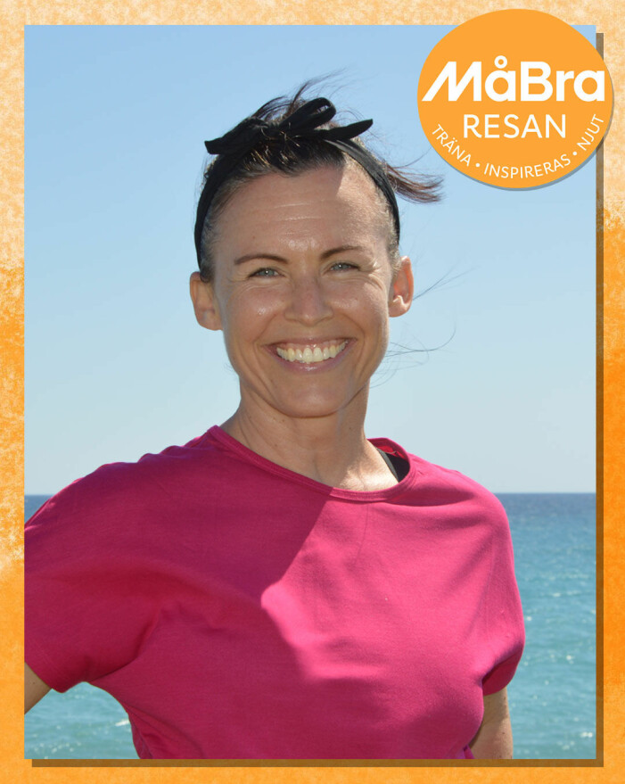 Sandra Hiort träningsresa