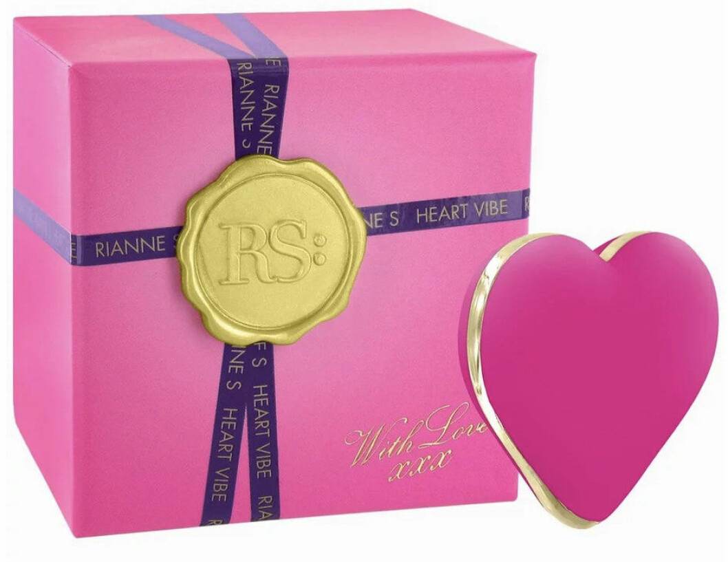 Rianne S Heart VIbrator pink