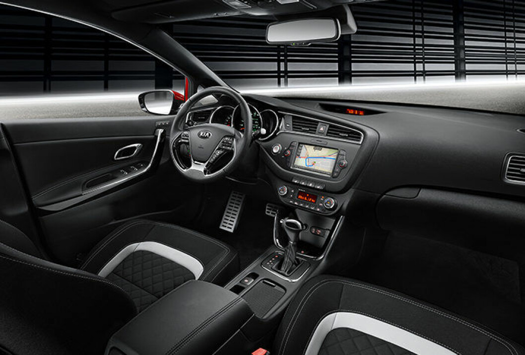 Kupén i Kia cee’d Sportswagon.