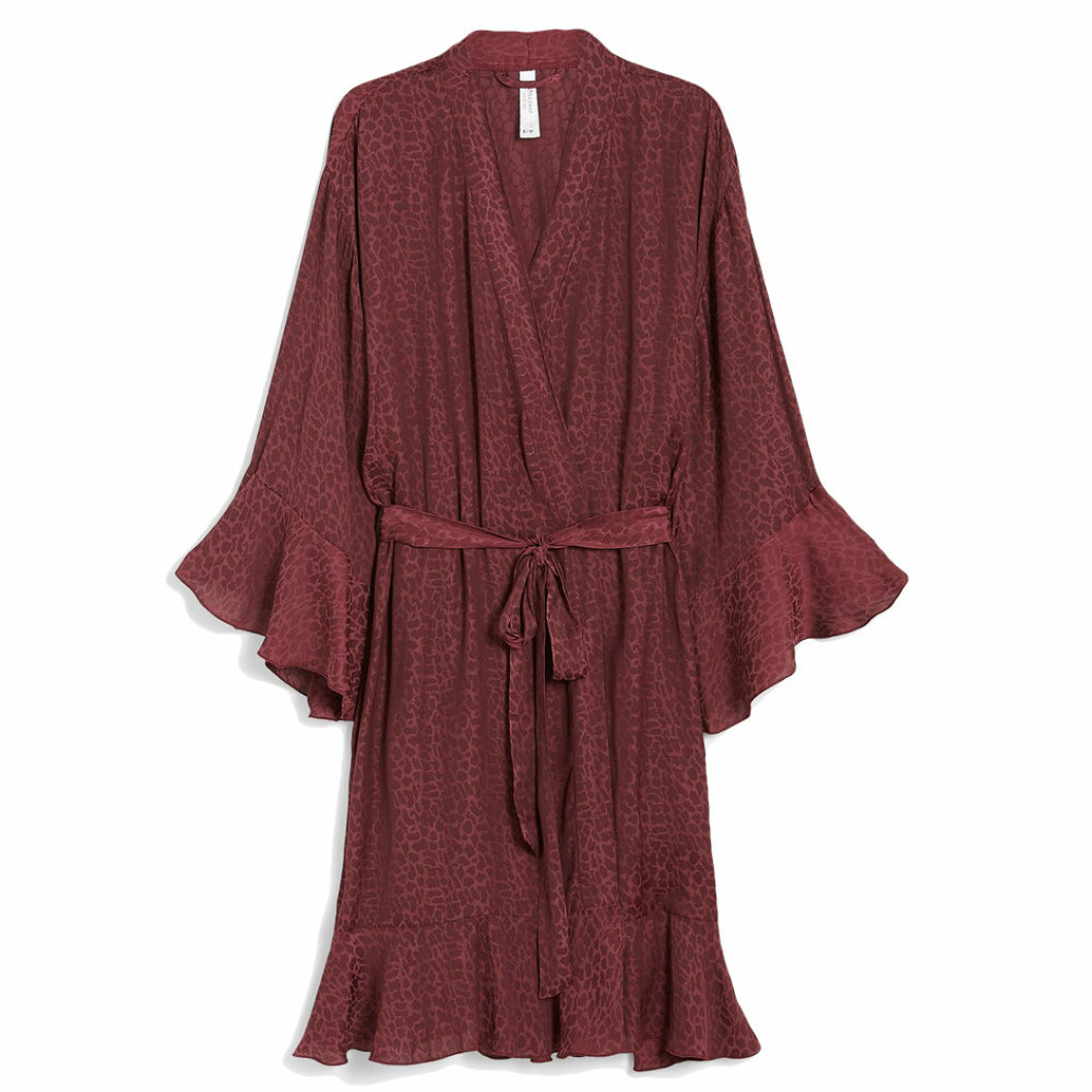 Röd kimono från Kappahl