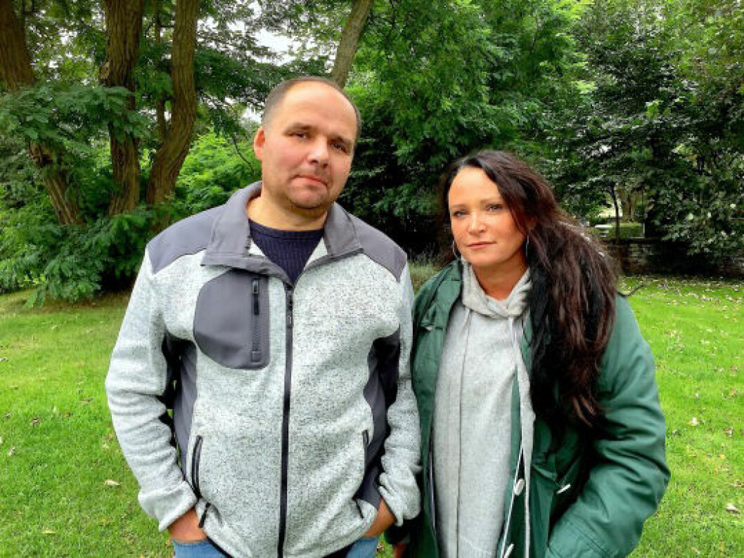 Roger och Anja Kontor. Bild: SVT