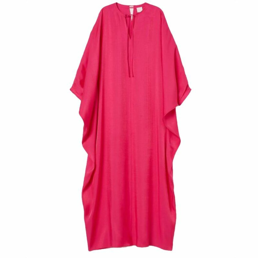 Rosa kaftan från H&M