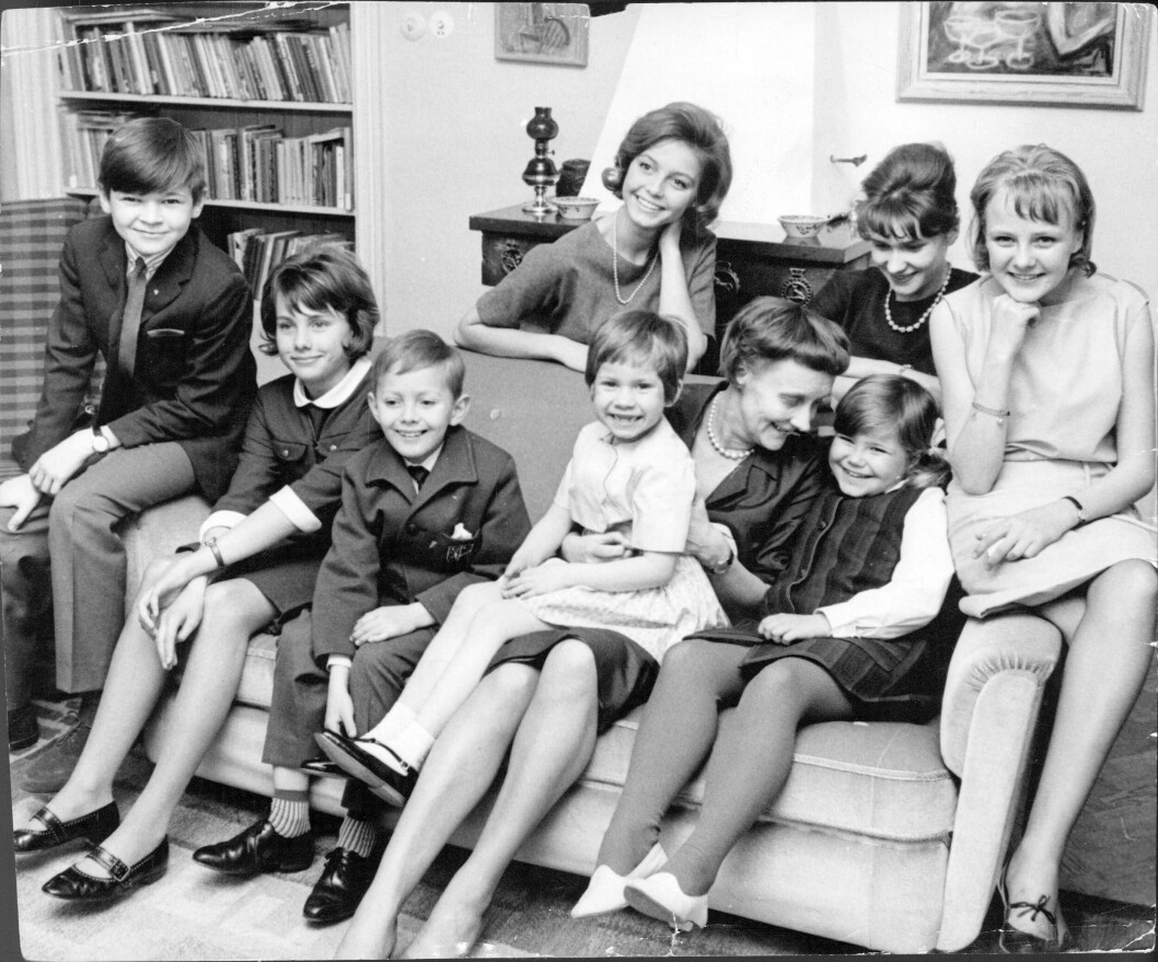 Astrid Lindgren med vi på saltkråkan skådespelare