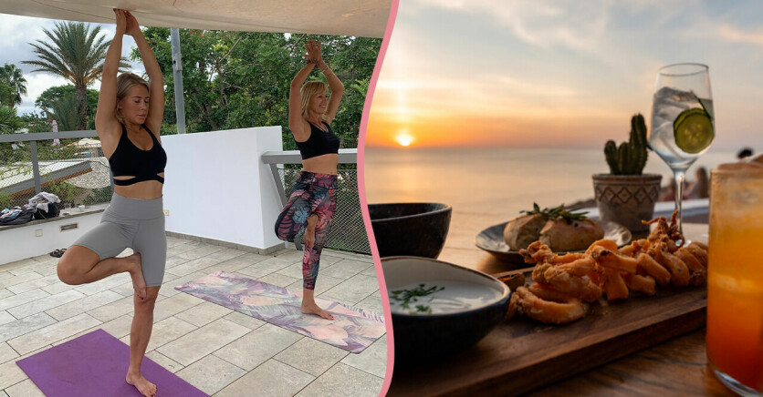 Yoga och god mat i Sant Antoni på Ibiza