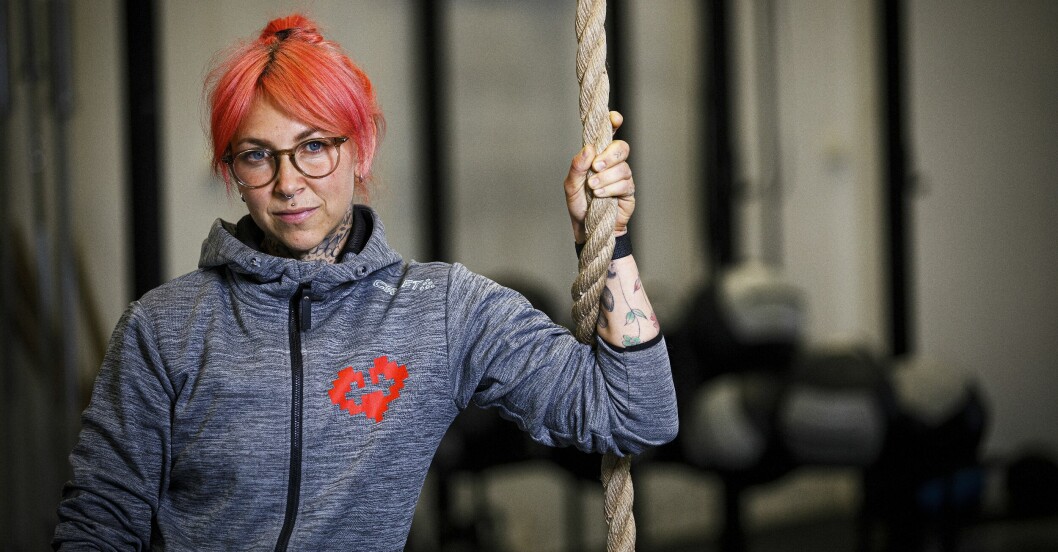 Sara jobbar som personlig tränare