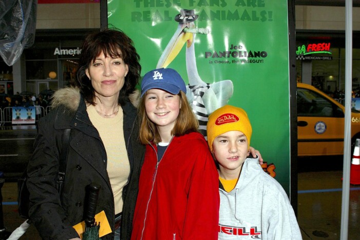 Katey Sagal med sina två första barn. Katy Sagal.