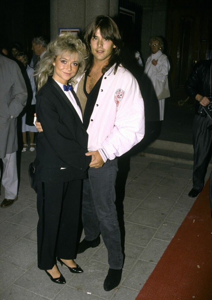Annika Jankell och Robert Wells var ett par på 80-talet.
