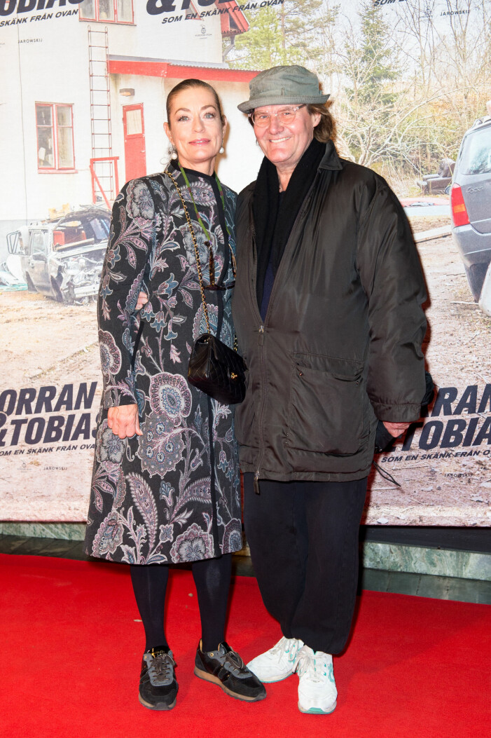 Paret har spenderat 30 år tillsammans. Johan Rabeus och Camilla Thuli