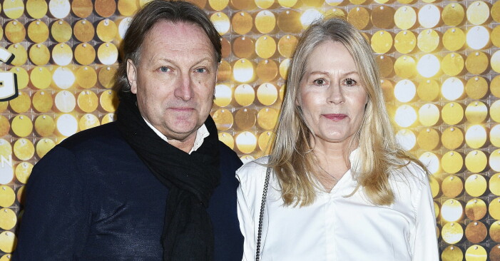 Samuel Holgersson och Nina Gunke på galapremiär tidigare i år. Samuel Holgersson och Nina Gunke på galapremiär tidigare i år.