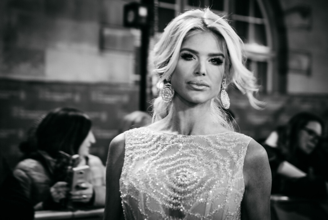 Victoria Silvstedt på röda mattan