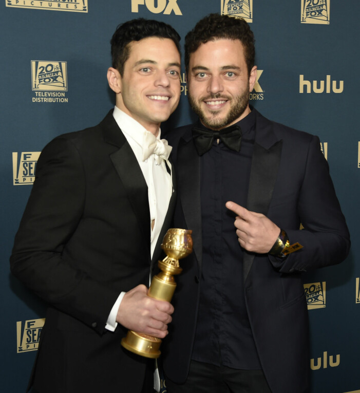 Fr.v. Rami Malek och Sami Malek. Fr.v. Rami Malek och Sami Malek.