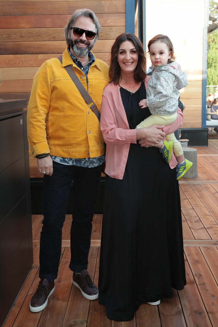 Ralph, Soraya Lavasani och dottern Bianca 2019.