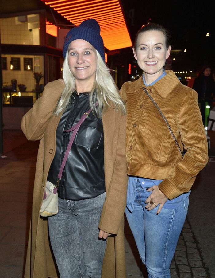 Vännerna Ann Söderlund och Sanna Lundell. Vännerna Ann Söderlund och Sanna Lundell.