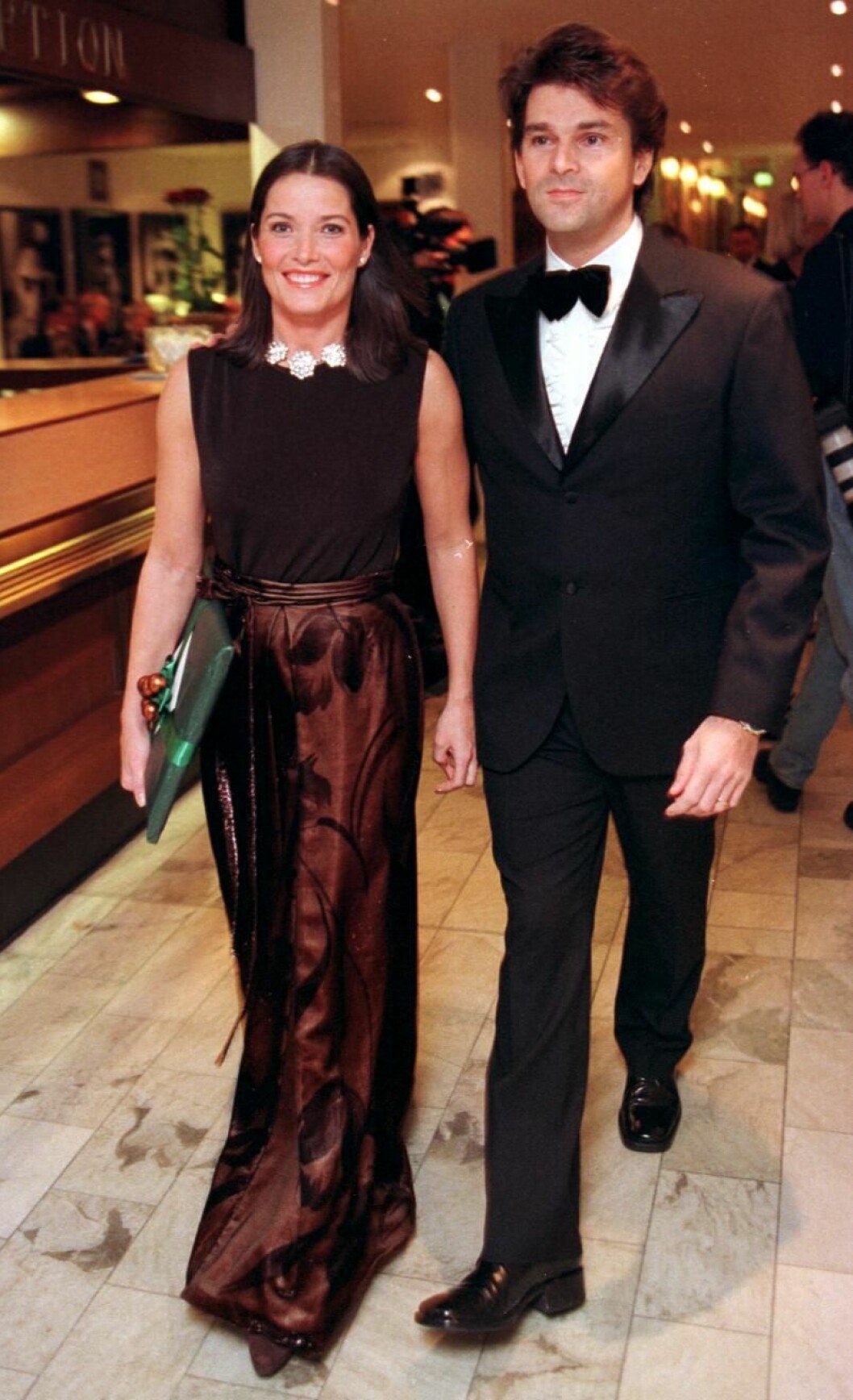Agneta Sjödin och Niklas Strömstedt år 1999