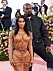 Kim Kardashian Kanye West på röda mattan