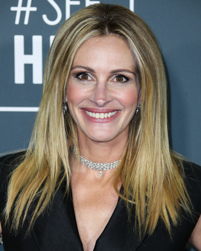 Julia Roberts på röda mattan.