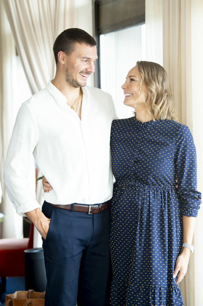 Erik och Carina Berg träffades 2017 och gifte sig året därpå.