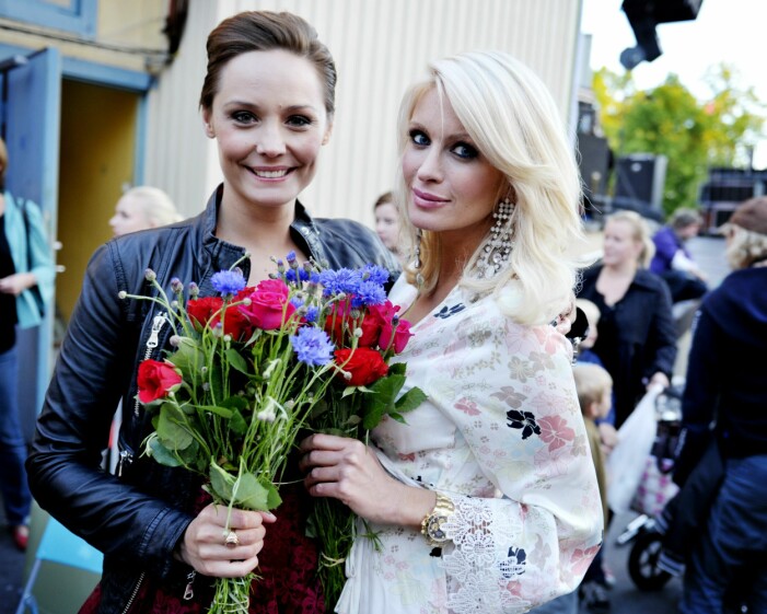 Carina Berg och Carolina Gynning har varit både vänner och kollegor i många år. Carina Berg och Carolina Gynning har varit både vänner och kollegor i många år.