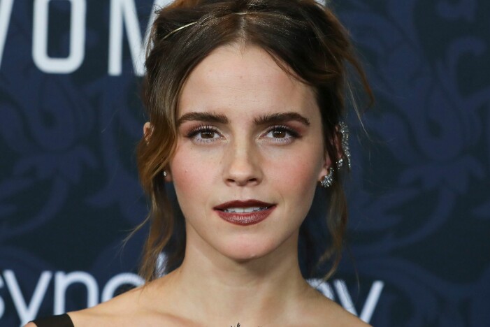Emma Watson har vackra bruna ögon. Emma Watson.