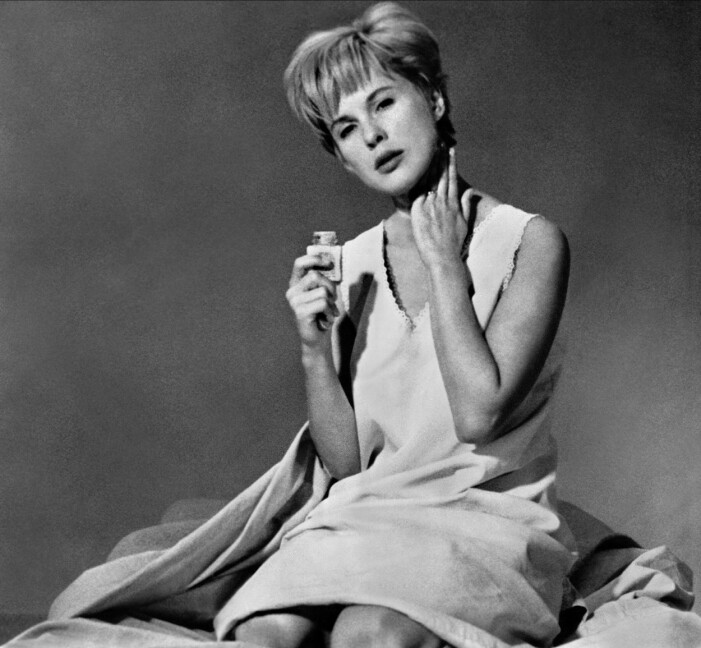 Bibi Andersson som Alma i Ingmar Bergmans <em>Persona</em> från 1966. bibi andersson i Persona - från 1966.