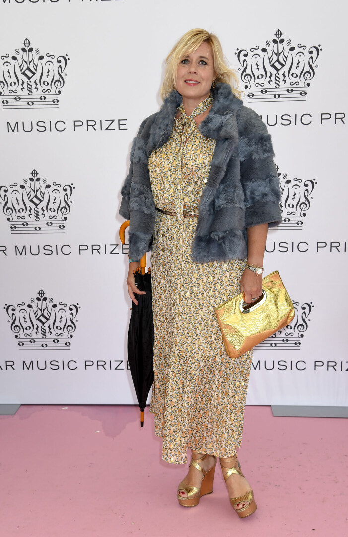 Linda Nyberg under Polar Music Prize på Grand Hotel i Stockholm 2019.