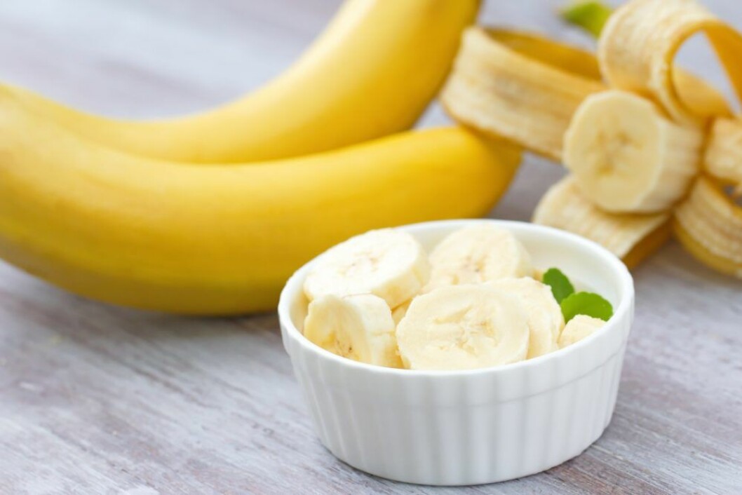 Banan är rikt på det livsviktiga mineralet kalium. Banan är rikt på kalium.