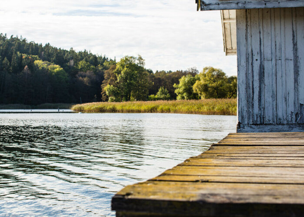 Det finns gott om badstopp längs vandringen! Foto: Anette Andersson Signaturled Norra Sörmland.