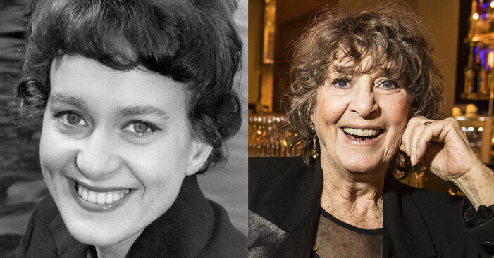 Siw Malmqvist 1959 och 2019.