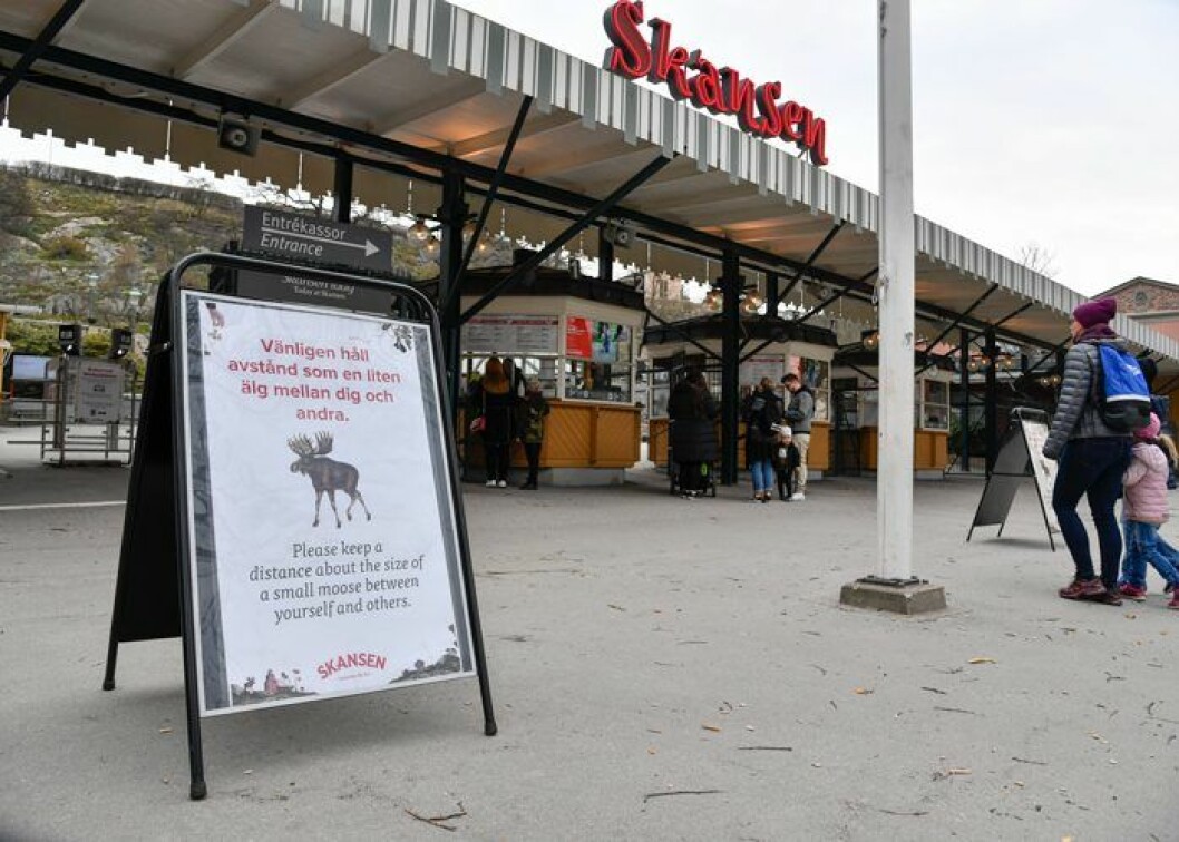 Skansen har vidtagit åtgärder under corona. Skansen