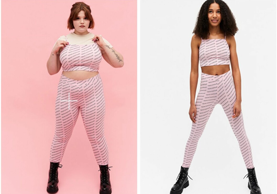 Crop top från Monki.