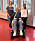 Sebastian och Kristin tillsammans med ALS-forskaren Caroline Ingre på sjukhuset