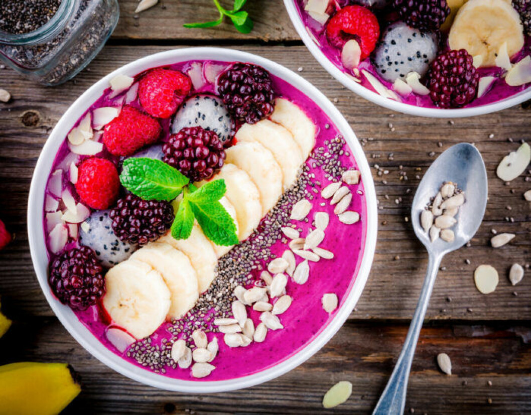 nyttiga smoothiebowls