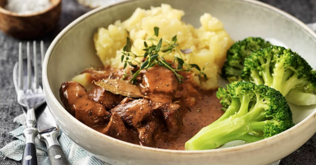 gryta med potatis och broccoli