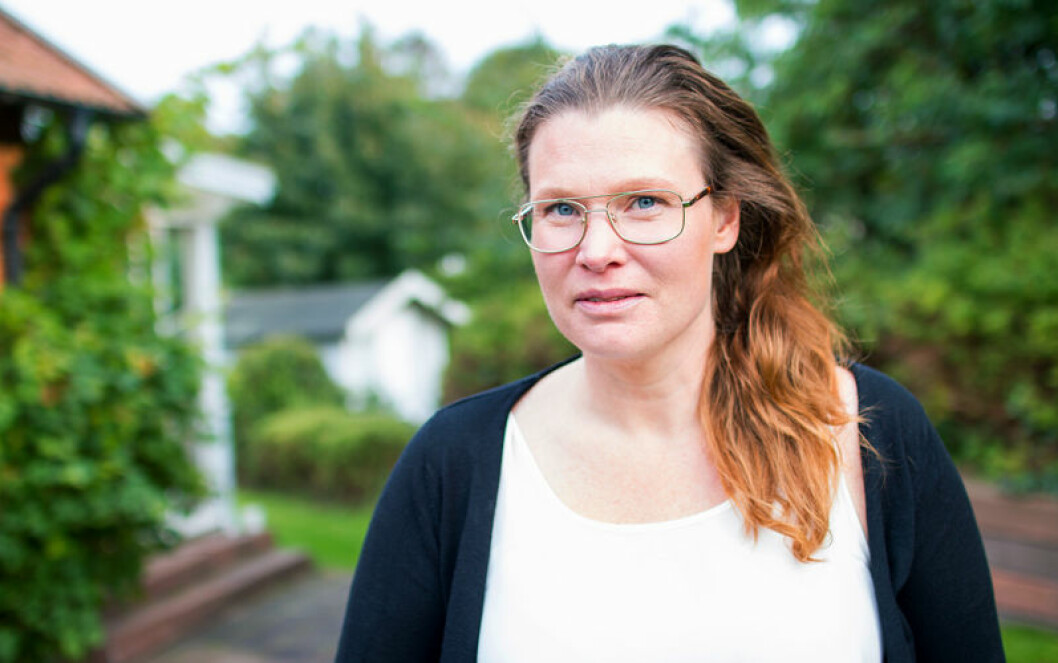 Sofia märker av en ökad trötthet, något hon försöker dämpa med koffein.