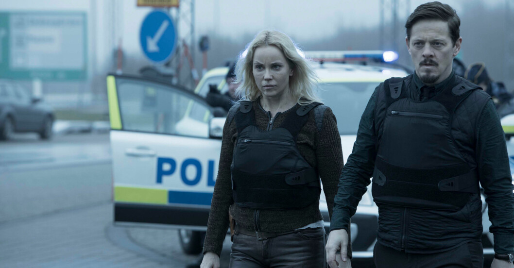 Sofia Helin gjorde succé som Saga Norén i Bron. TV-serien Bron.