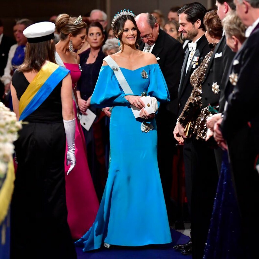 Prinsessan Sofia. Prinsessan Sofia på Nobel 2019