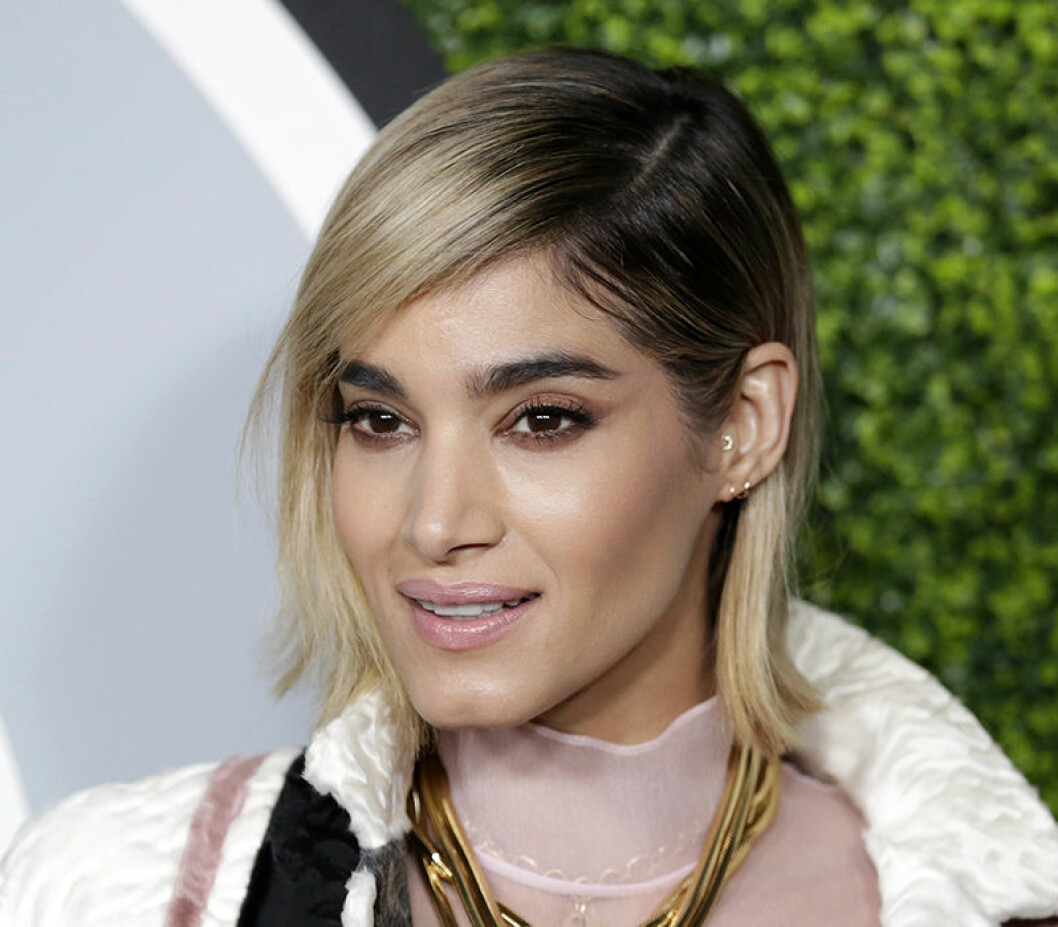Sofia Boutella i frisyren bob.
