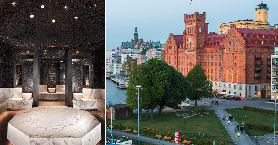 <em>Foto: Sturebadet</em> Spatips strax utanför Stockholm, Sturebadet Marina Tower