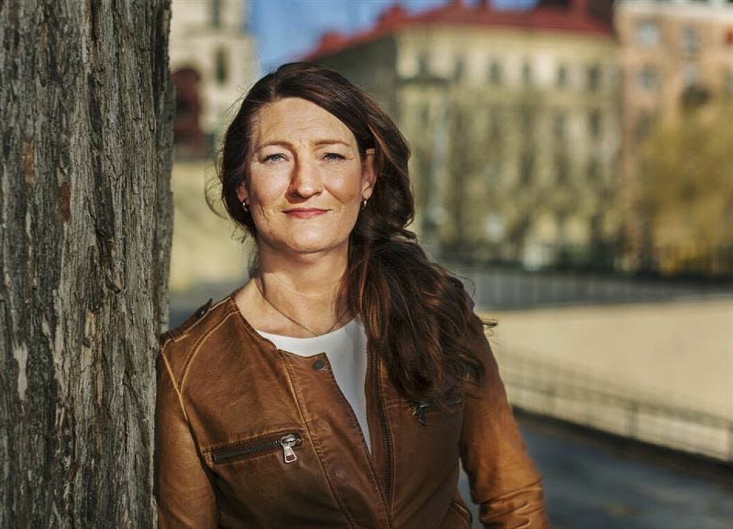 Susanna Gideonsson på Handelsanställdas förbund kämpar nu för medlemmarna som förlorar jobbet inom handeln. Susanna Gideonsson, Handelsanställdas förbund